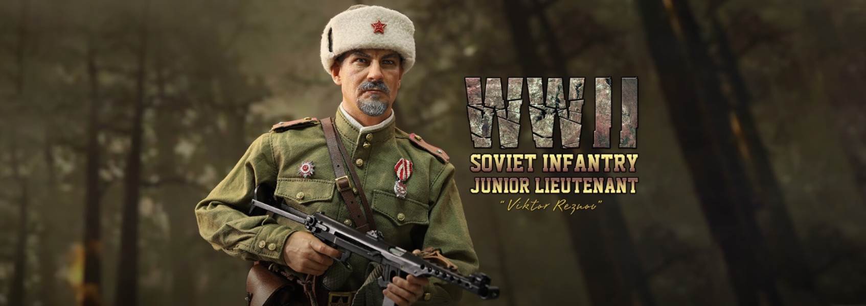 WWII Soviet Infantry Junior Lieutenant Viktor Reznov 1/6