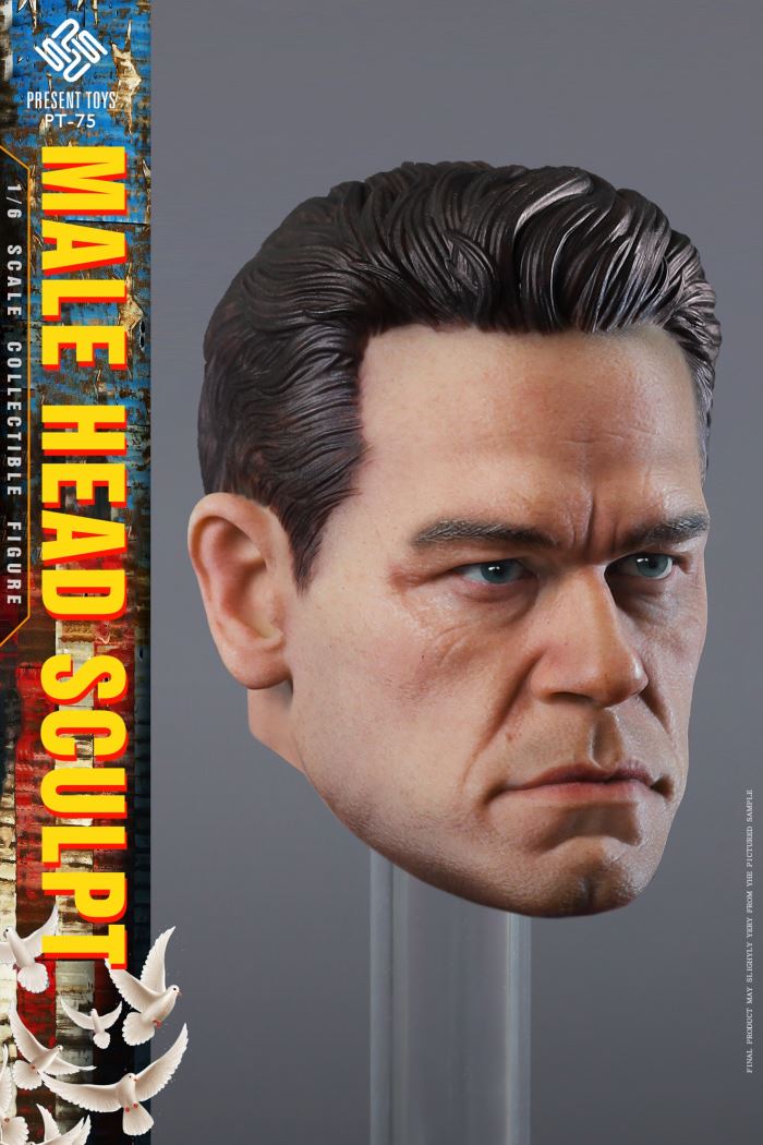 European and American Male Head Sculpture [PT-SP75]