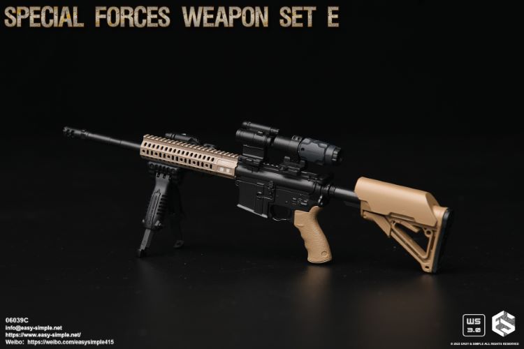 special weapons and equipment set 1/6