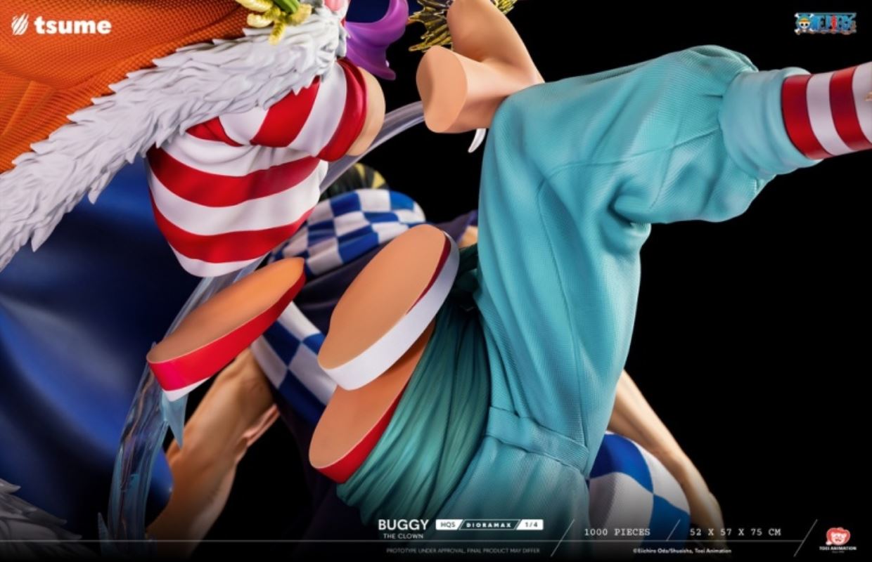 One Piece HQS Dioramax Buggy the Clown 1/4