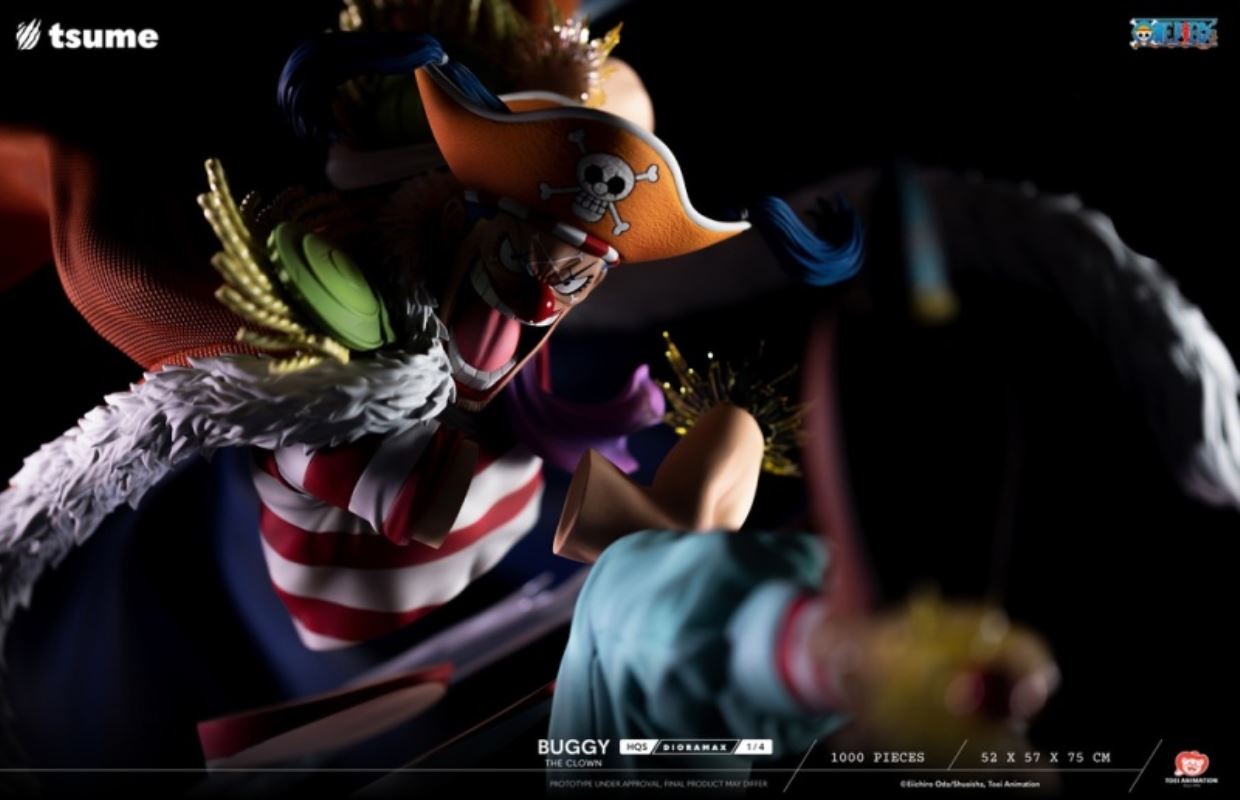 One Piece HQS Dioramax Buggy the Clown 1/4