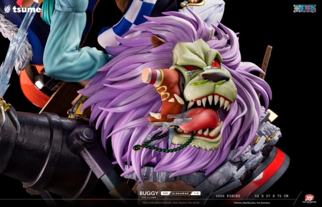 One Piece HQS Dioramax Buggy the Clown 1/4