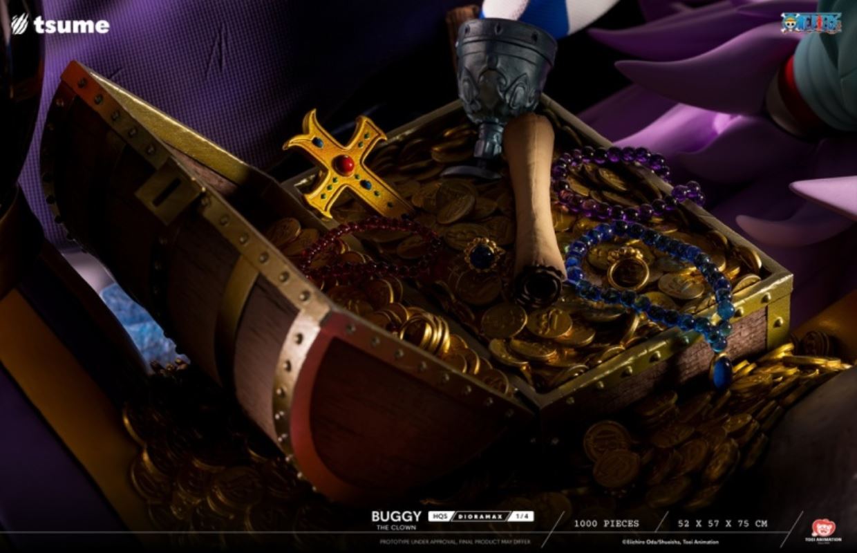 One Piece HQS Dioramax Buggy the Clown 1/4
