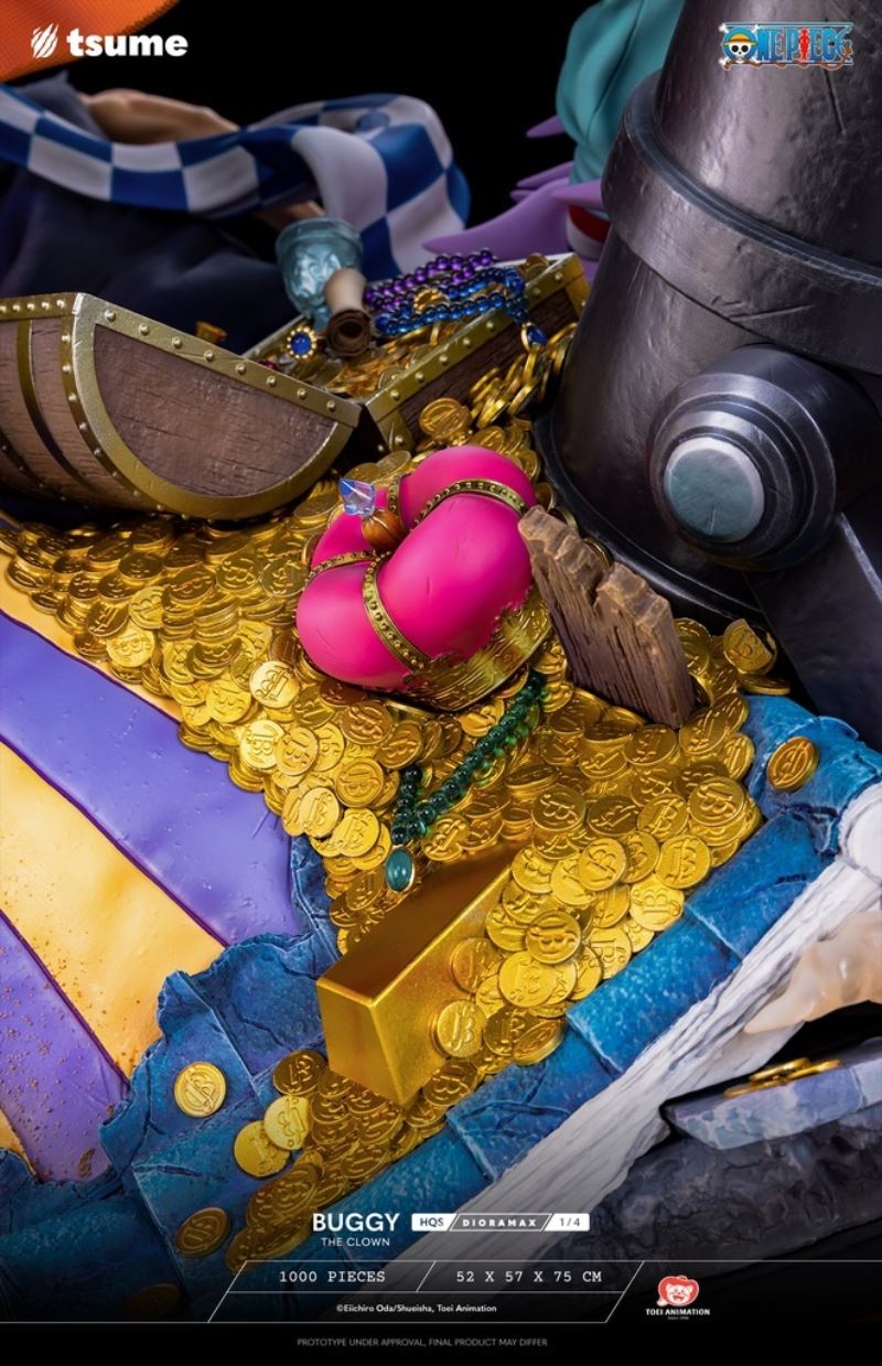 One Piece HQS Dioramax Buggy the Clown 1/4