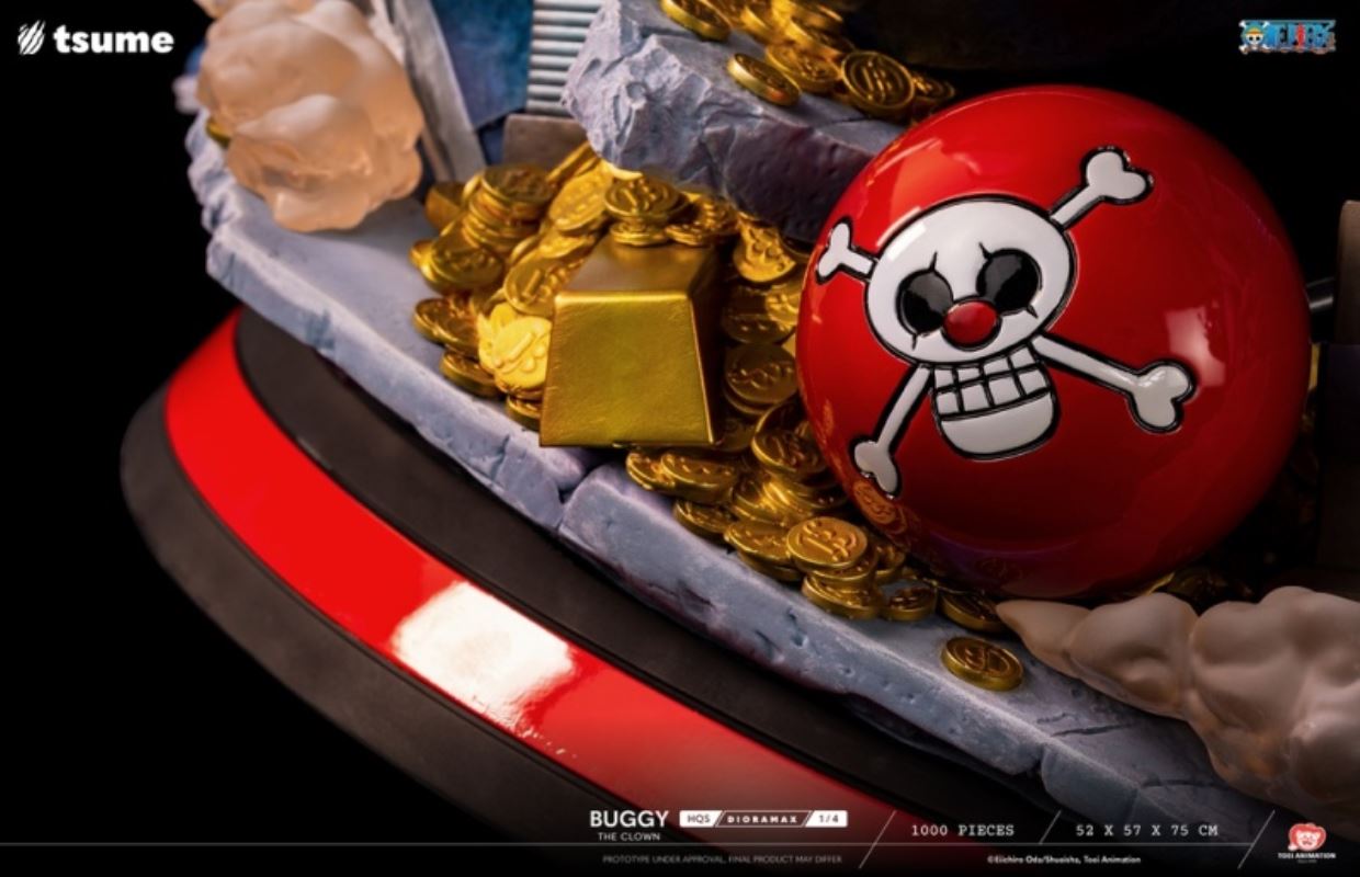 One Piece HQS Dioramax Buggy the Clown 1/4