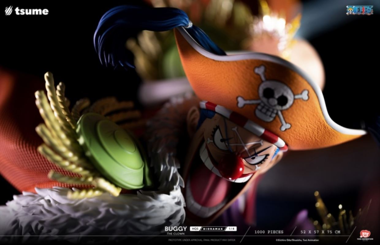 One Piece HQS Dioramax Buggy the Clown 1/4