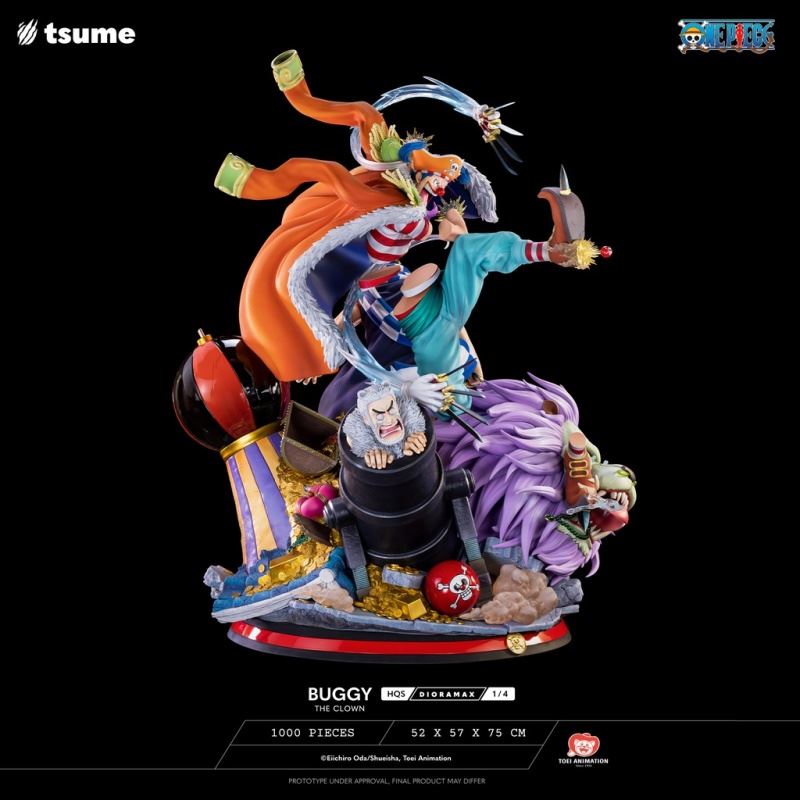 One Piece HQS Dioramax Buggy the Clown 1/4
