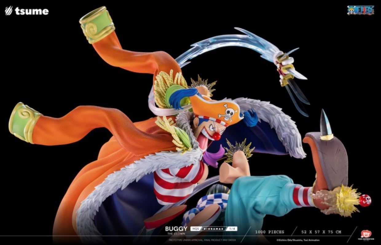 One Piece HQS Dioramax Buggy the Clown 1/4