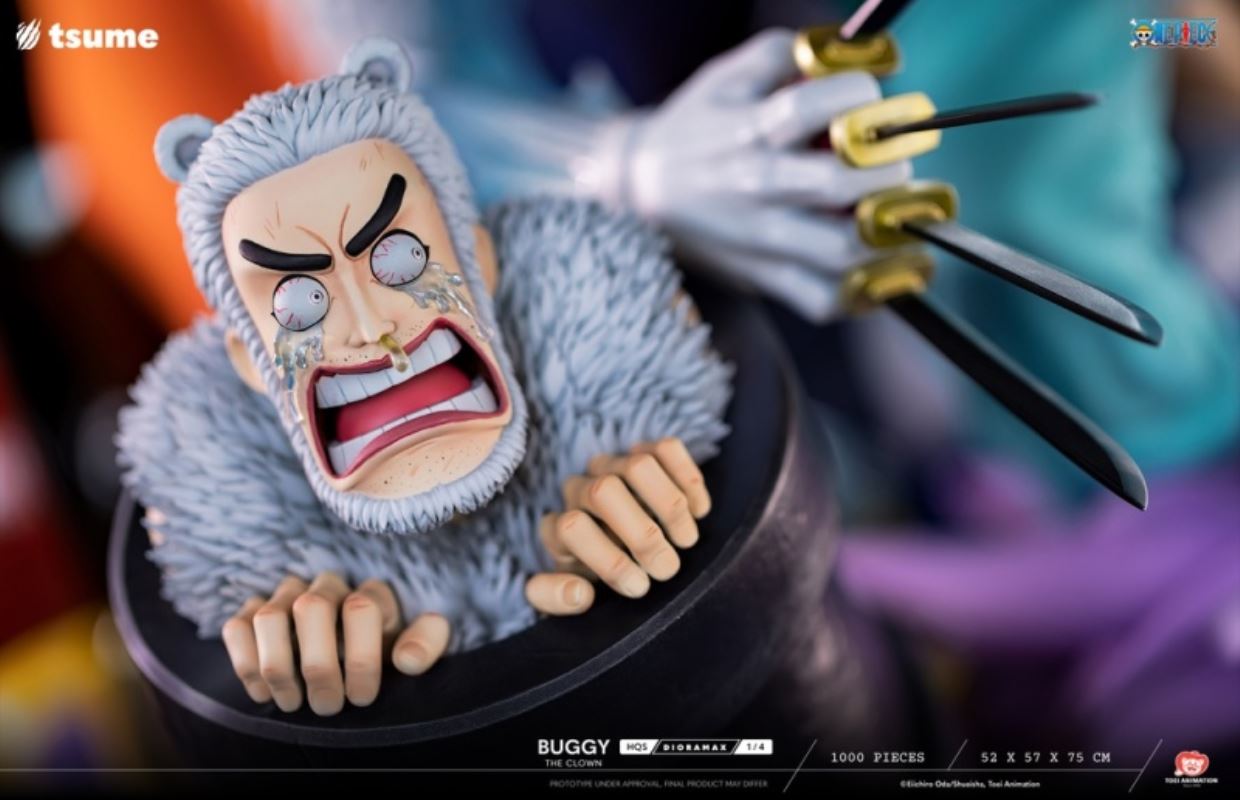 One Piece HQS Dioramax Buggy the Clown 1/4