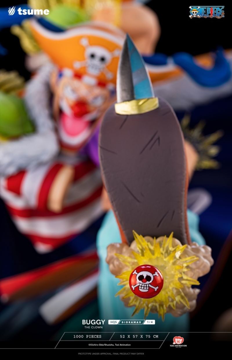 One Piece HQS Dioramax Buggy the Clown 1/4