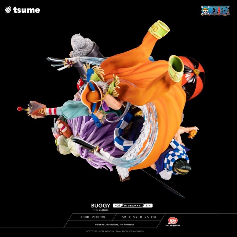 One Piece HQS Dioramax Buggy the Clown 1/4