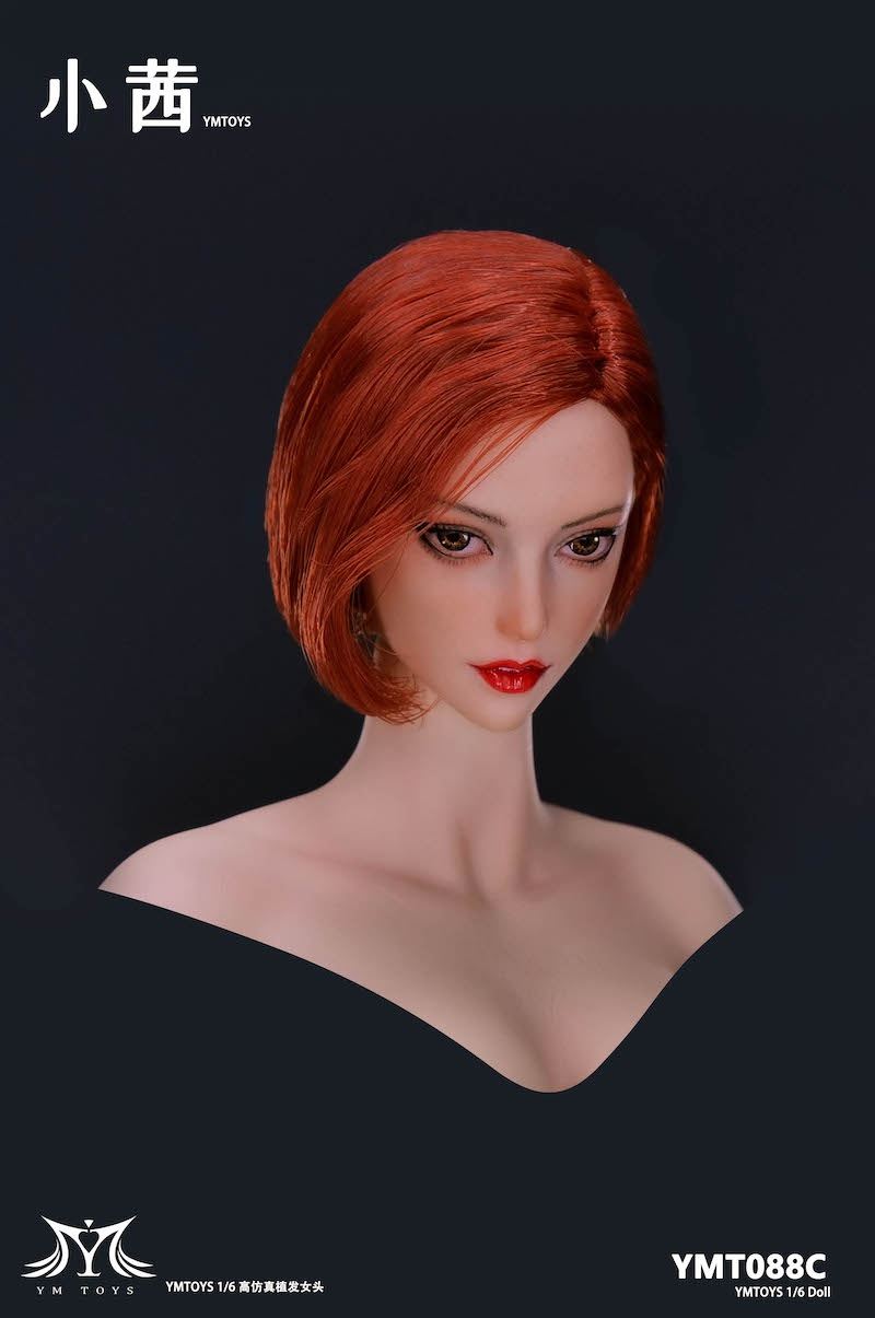 Female Head Carving 1/6