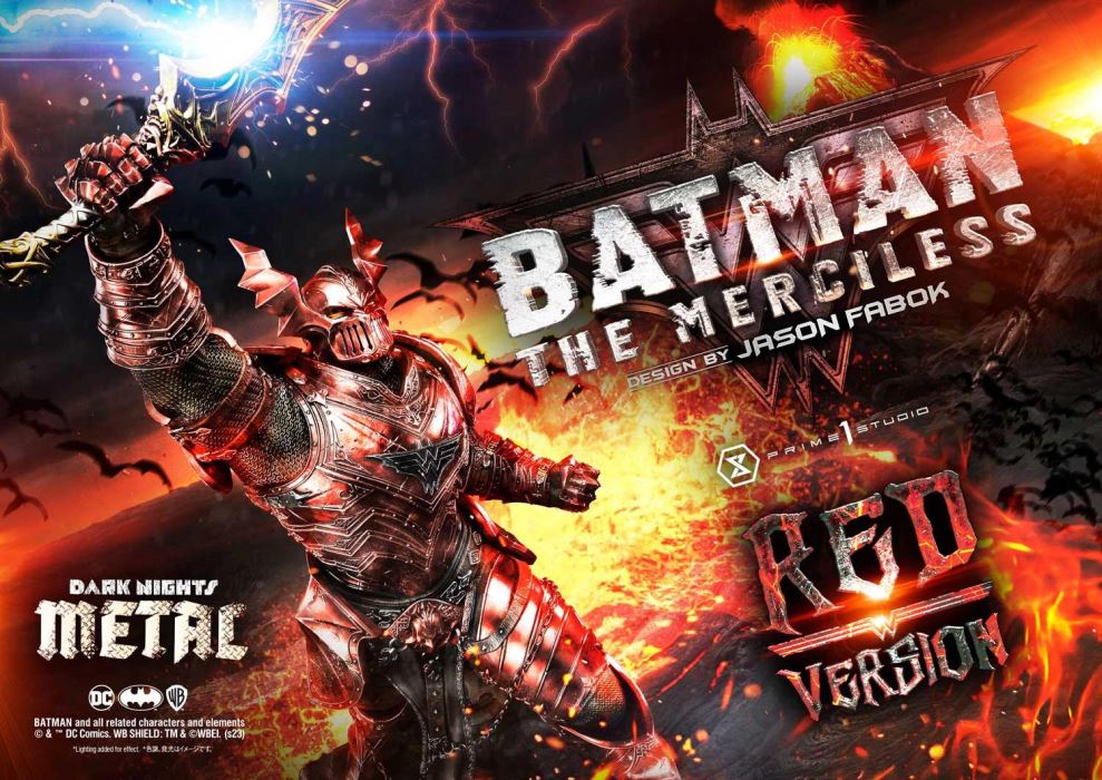 Dark Nights: Metal (Comics) The Merciless Red Version