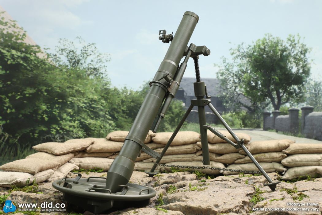 WWII German 12cm heavy mortar 1/6