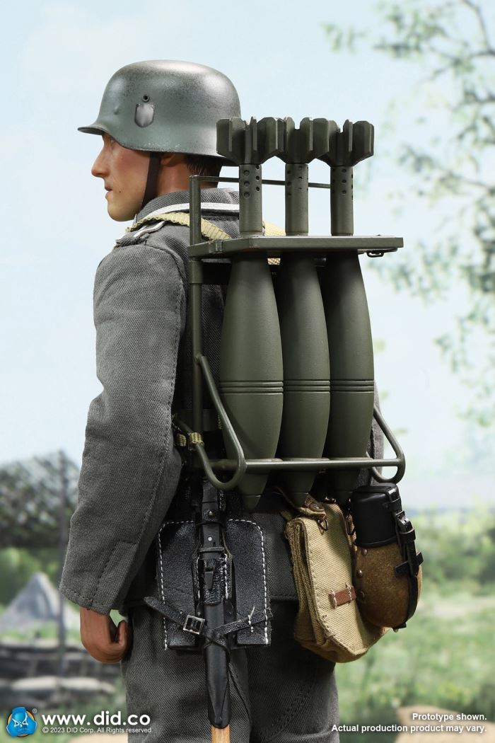 WWII German 12cm heavy mortar 1/6