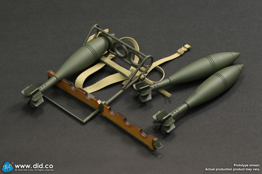 WWII German 12cm heavy mortar 1/6