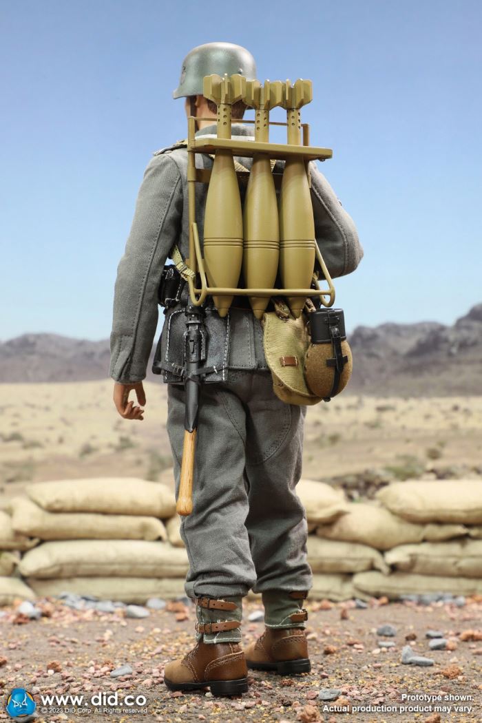 WWII German 12cm heavy mortar 1/6