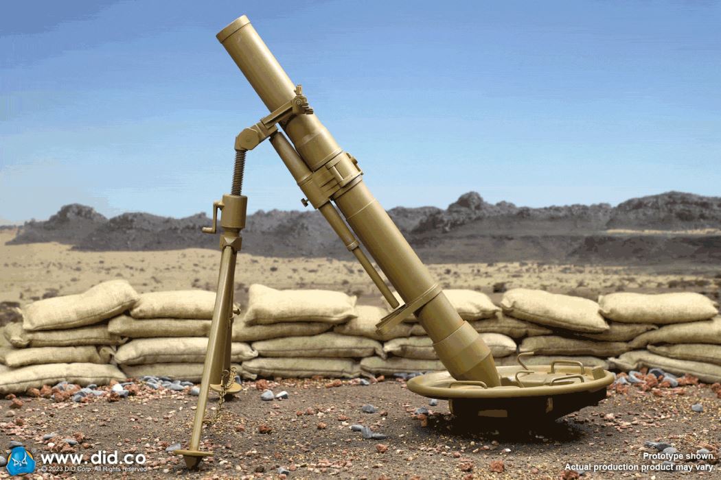 WWII German 12cm heavy mortar 1/6