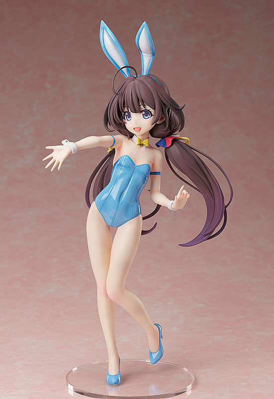 B-style Ryuuou no Oshigoto! Ai Hinatsuru Bare Leg Bunny Ver. 1/4