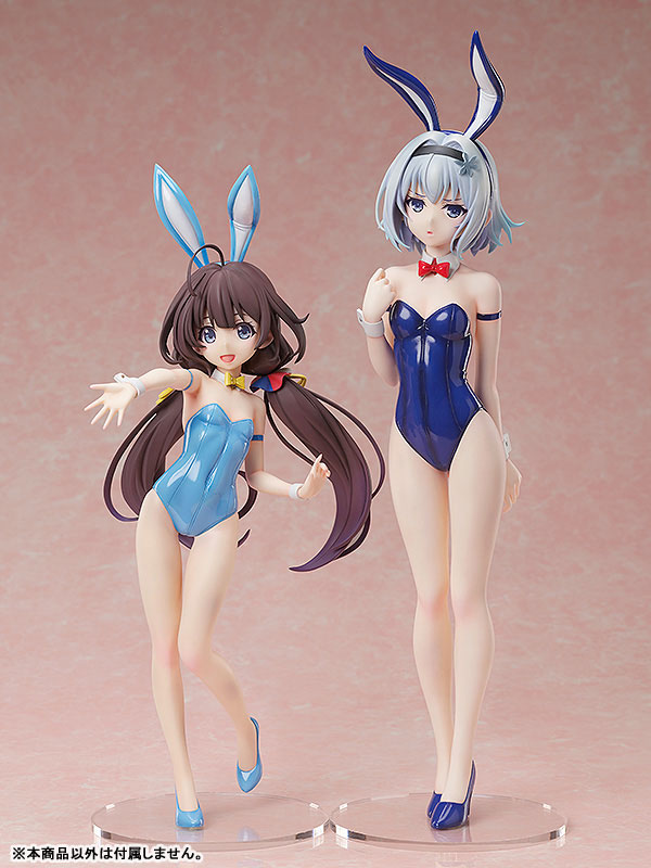B-style Ryuuou no Oshigoto! Ai Hinatsuru Bare Leg Bunny Ver. 1/4