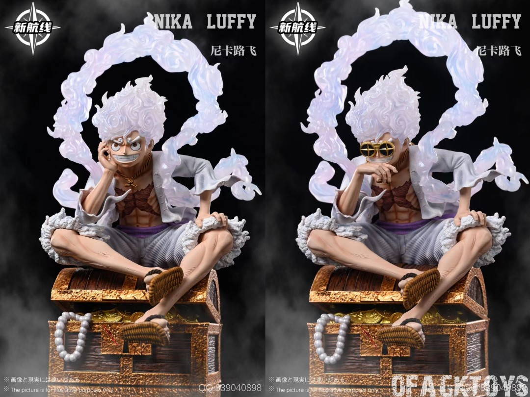 New Route One Piece - Sitting Nika Luffy