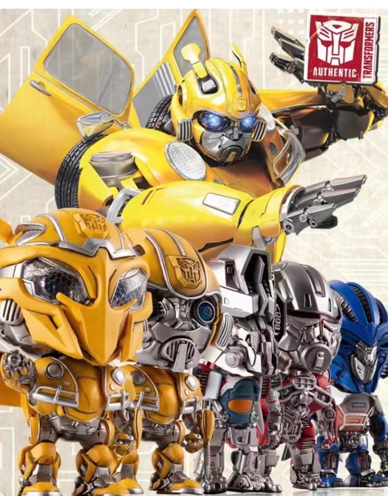 Transformers Q version doll - Optimus Prime/Bumblebee