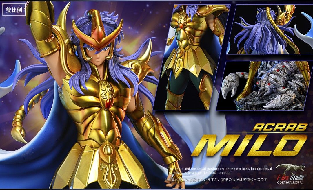 Saint Seiya Gold Zodiac Scorpio Milo