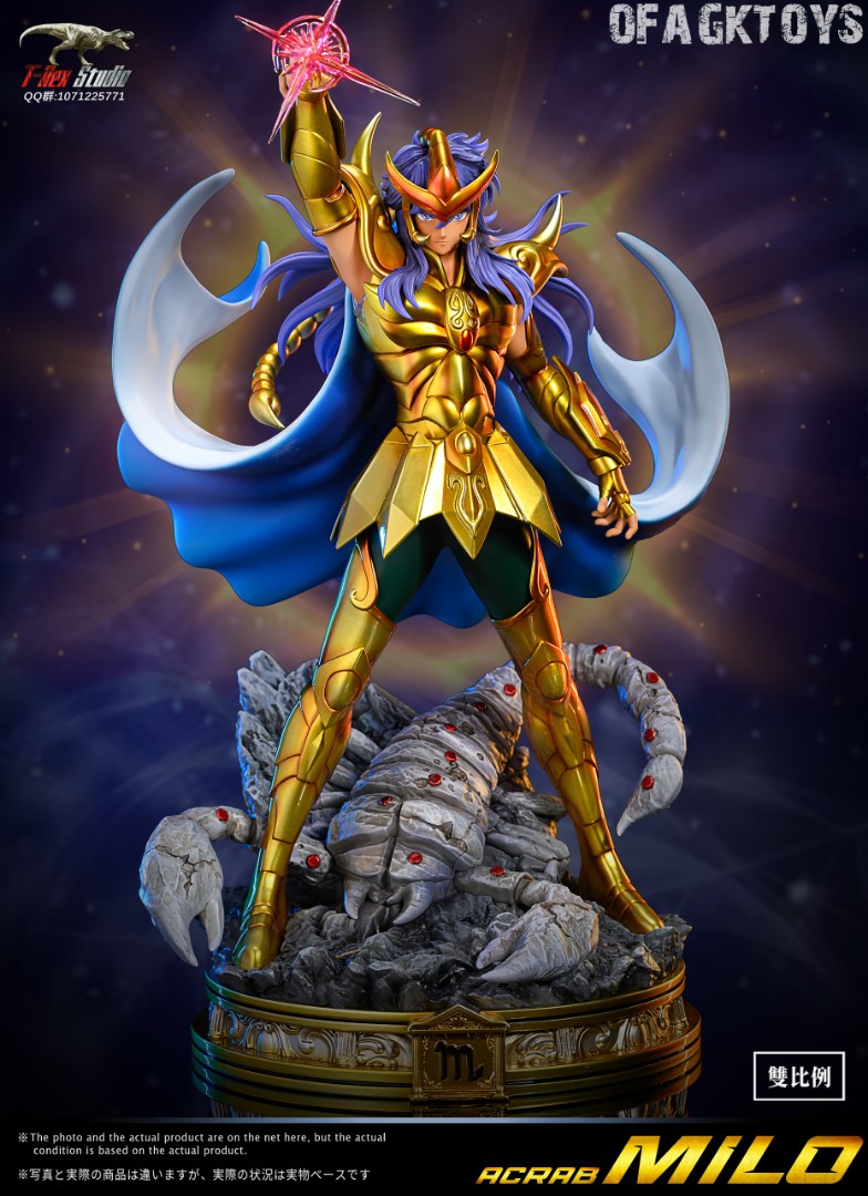 Saint Seiya Gold Zodiac Scorpio Milo
