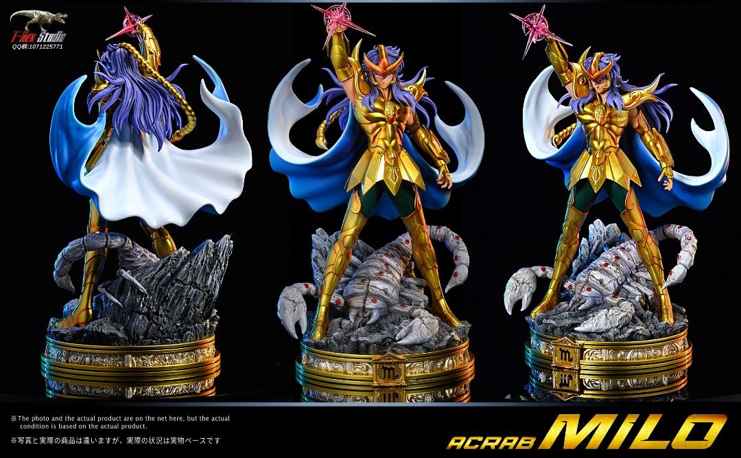 Saint Seiya Gold Zodiac Scorpio Milo