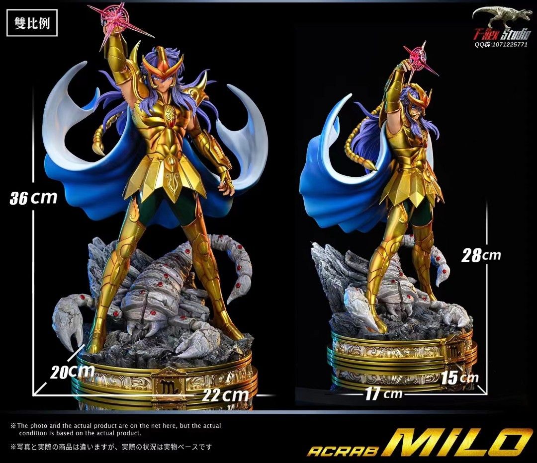 Saint Seiya Gold Zodiac Scorpio Milo