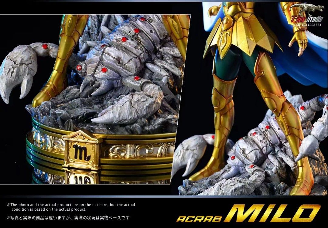 Saint Seiya Gold Zodiac Scorpio Milo