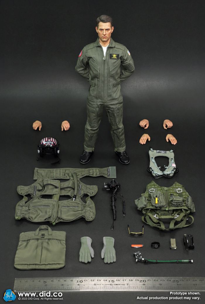 US Navy Fighter Weapons School Instructor and F/A-18E Pilot-Captain Mitchell 1/6