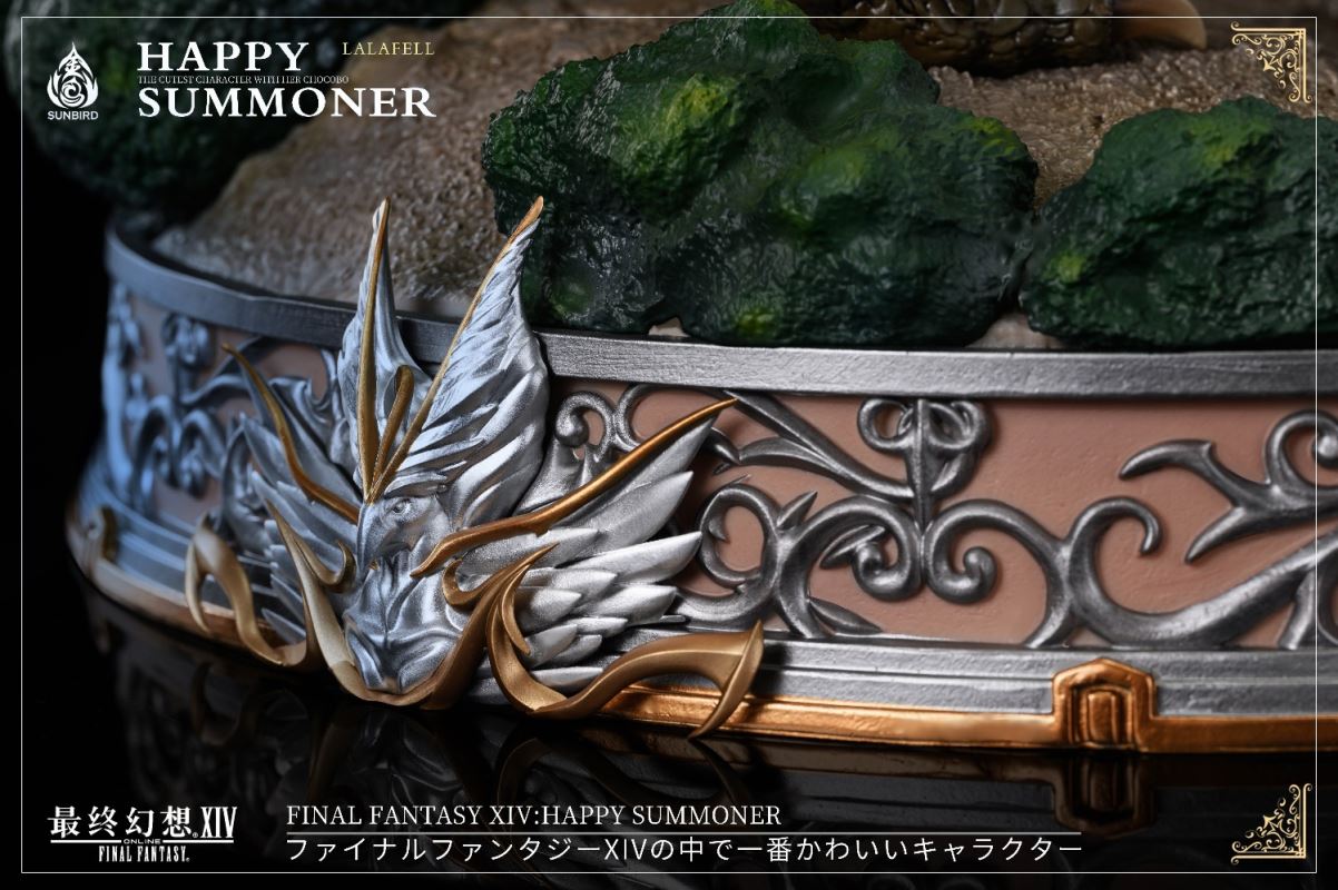 Happy Summoner Lalafell Final Fantasy 14