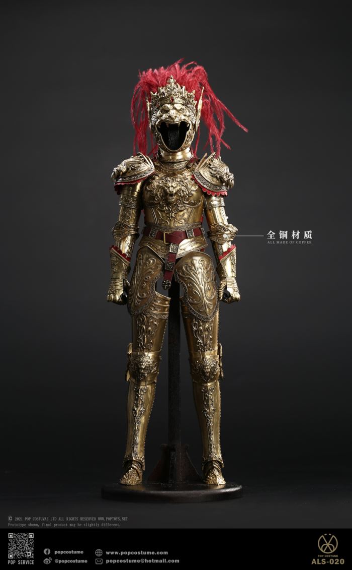 Europa War Vol.4 - Lionheart Queen 100% Copper & Throne 1/6