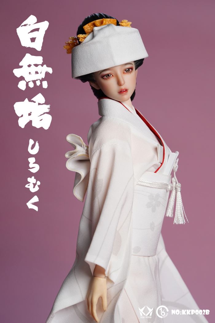 White Wugou suit doll 1/6