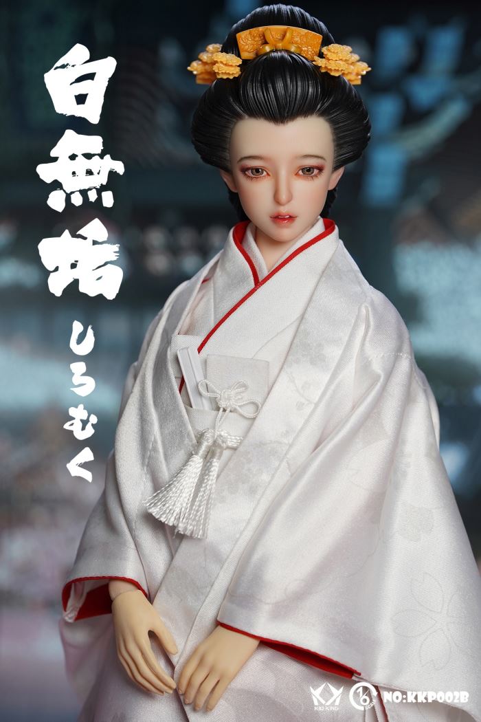 White Wugou suit doll 1/6