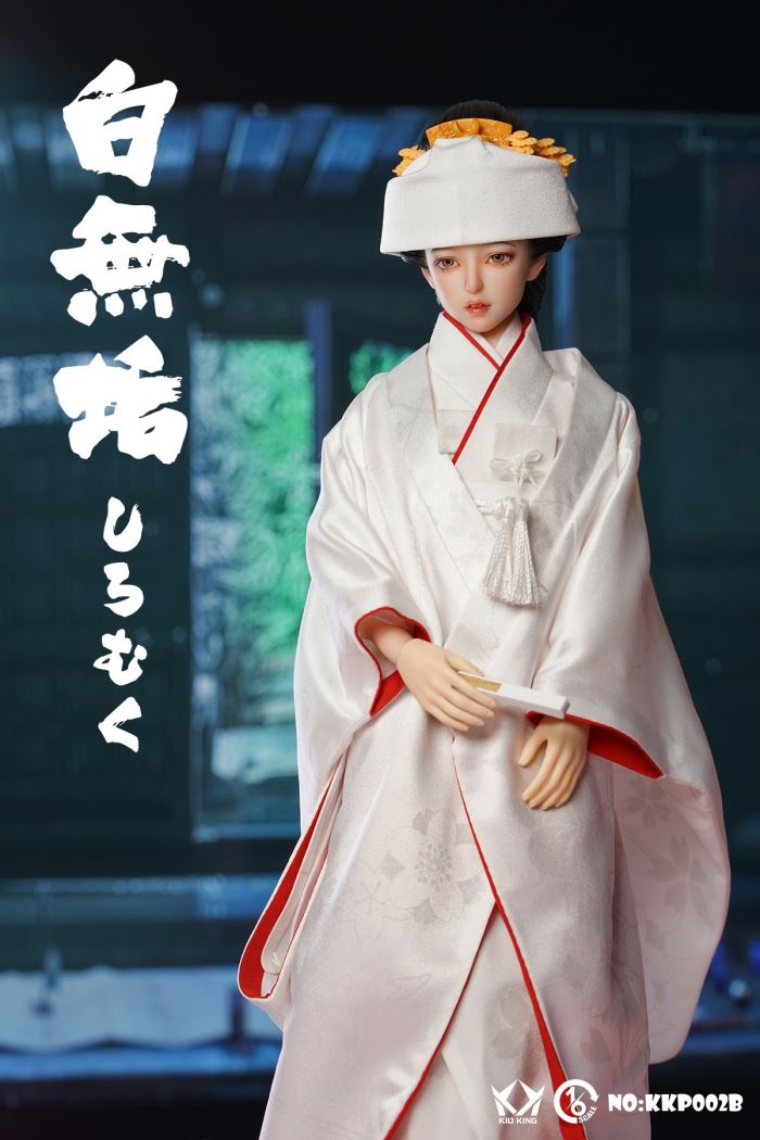 White Wugou suit doll 1/6