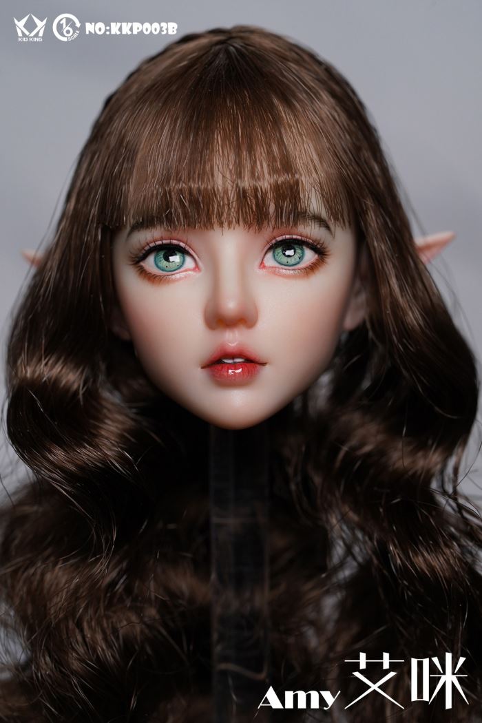 AMY - head carving with eyelashes 1/6