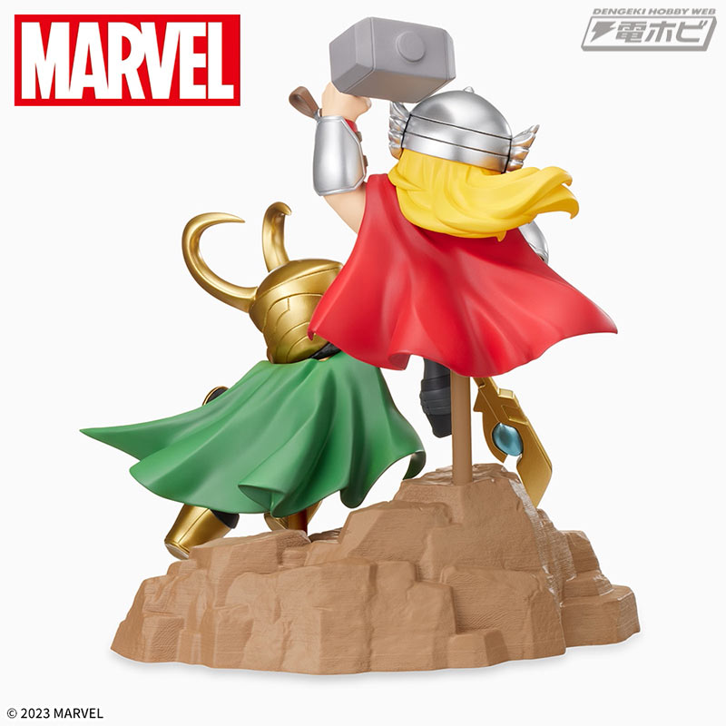 MARVEL GURIHIRU ART Luminasta Saw & Loki