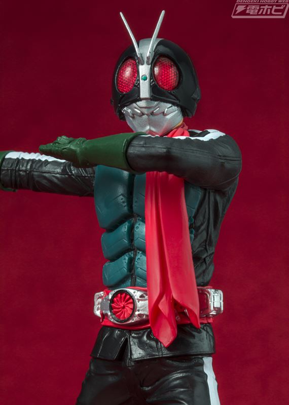 Movie Shin Kamen Rider hero statue Kamen Rider & Kamen Rider No. 2