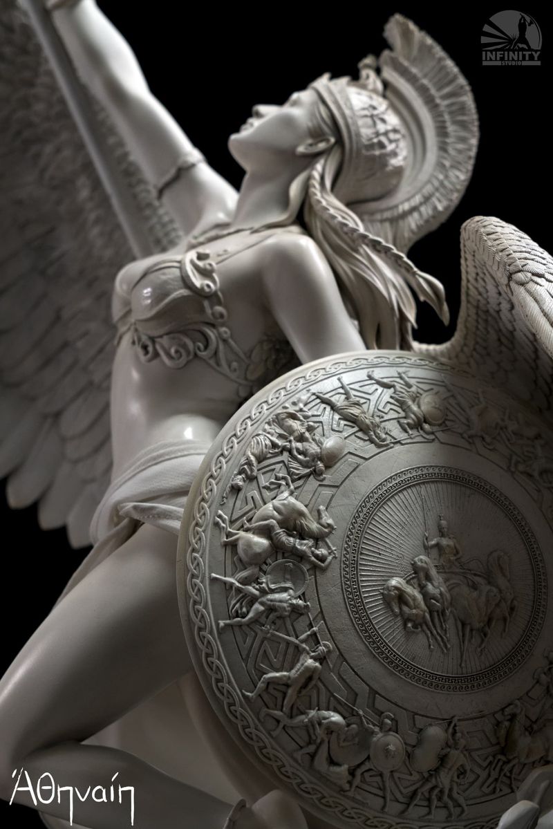 Athena (Marble Grey Version)