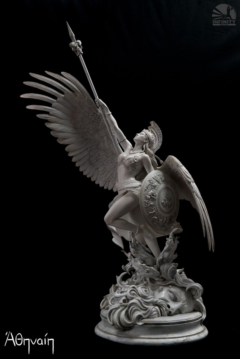 Athena (Marble Grey Version)
