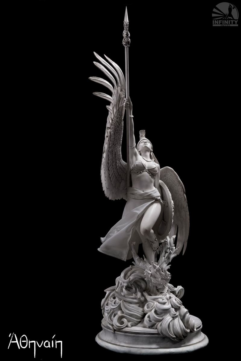 Athena (Marble Grey Version)