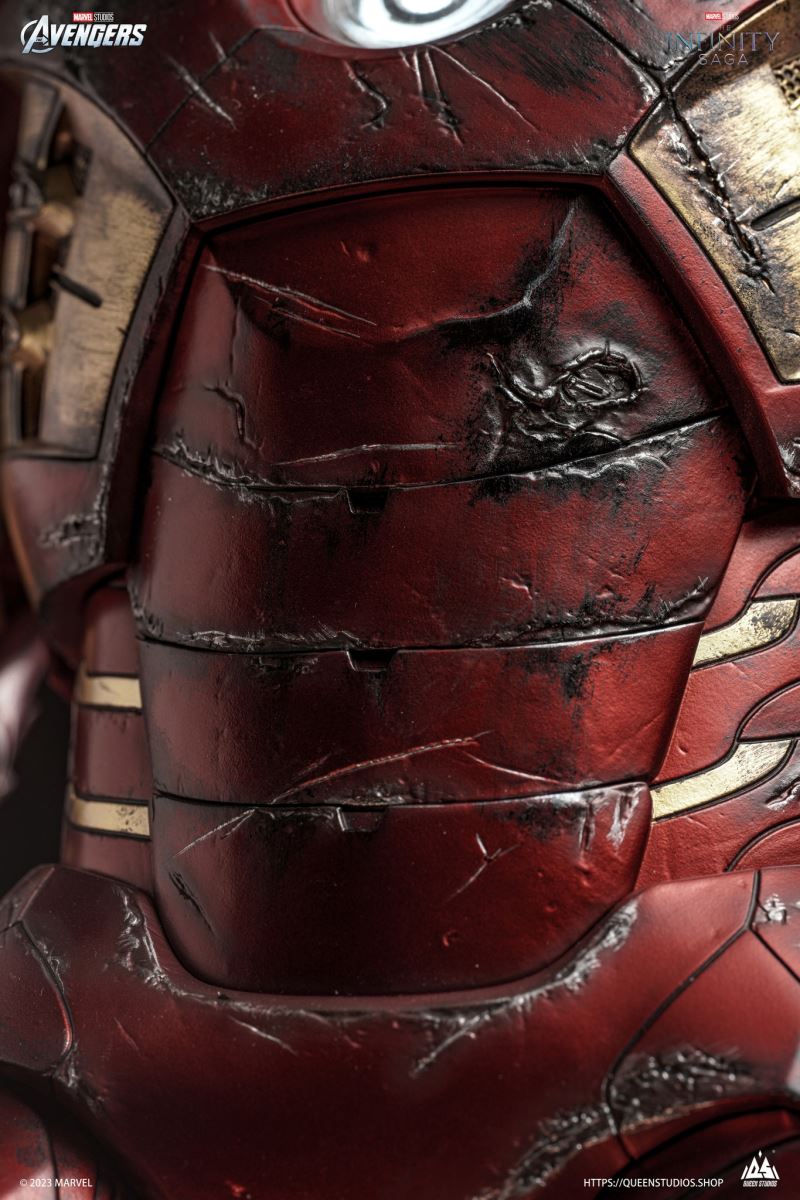 Iron Man Mark7 Battle Damaged Edition - Avenger 1/3
