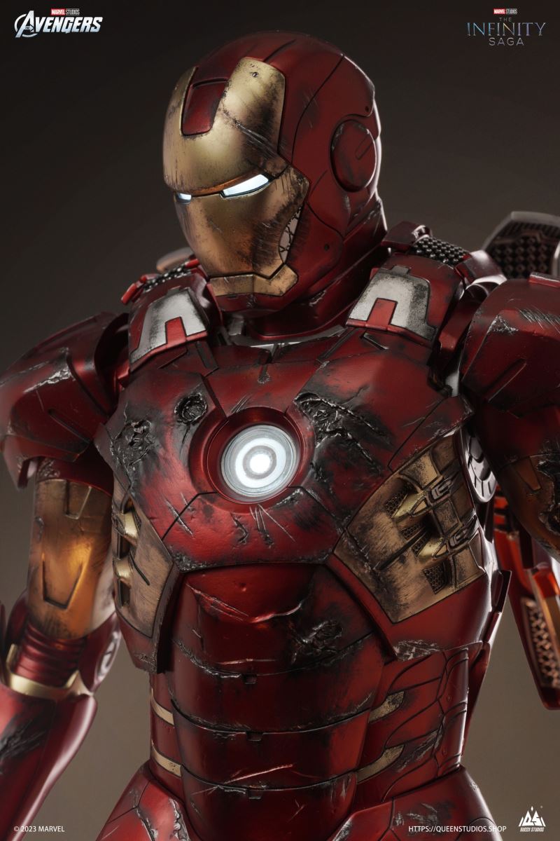 Iron Man Mark7 Battle Damaged Edition - Avenger 1/3