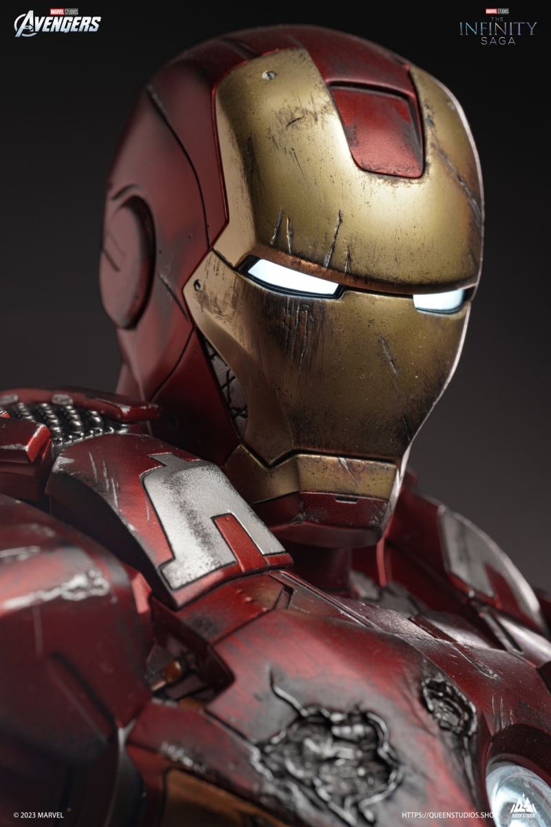 Iron Man Mark7 Battle Damaged Edition - Avenger 1/3