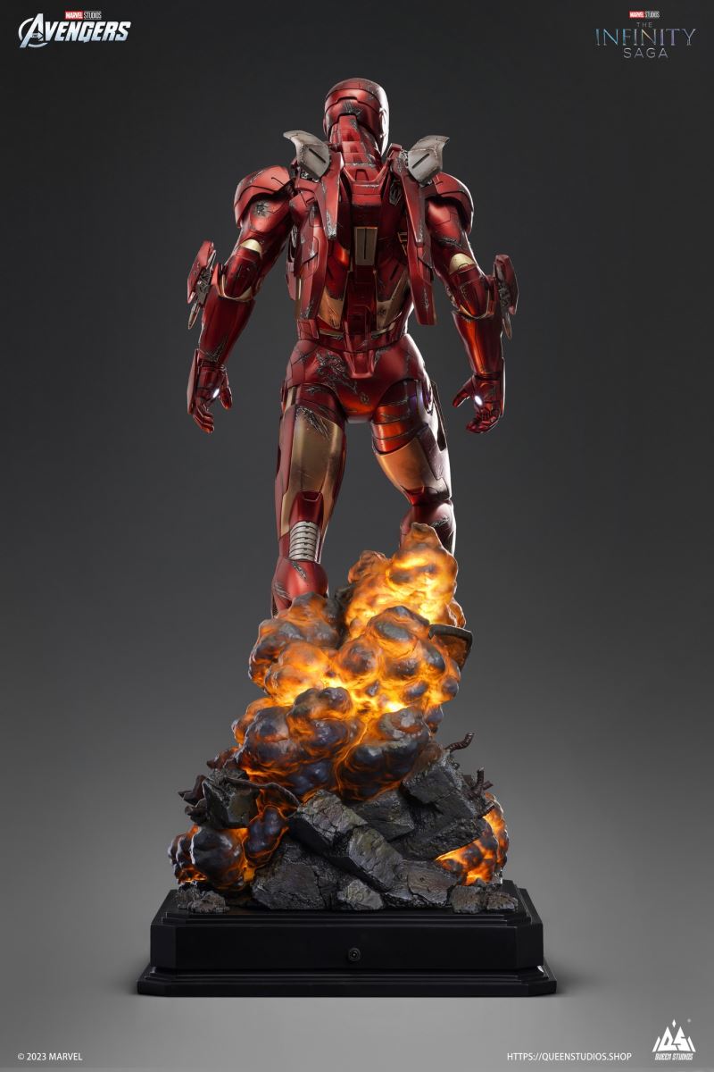 Iron Man Mark7 Battle Damaged Edition - Avenger 1/3