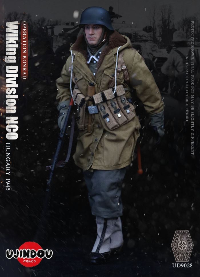 Wiking Division NCO_Operation Konrad_Hungary 1945