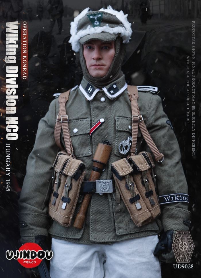 Wiking Division NCO_Operation Konrad_Hungary 1945