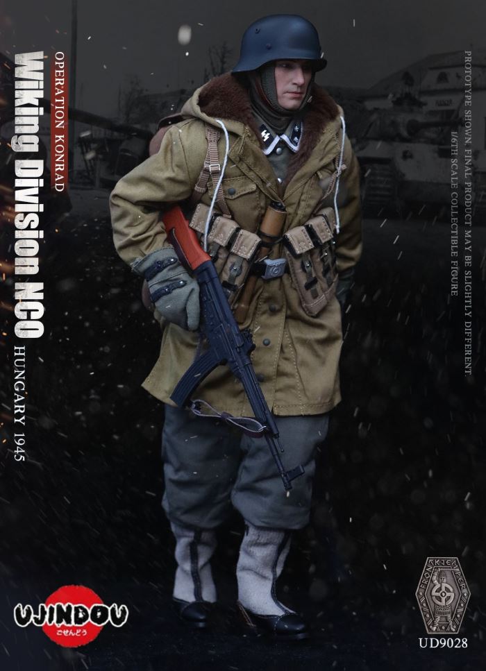 Wiking Division NCO_Operation Konrad_Hungary 1945